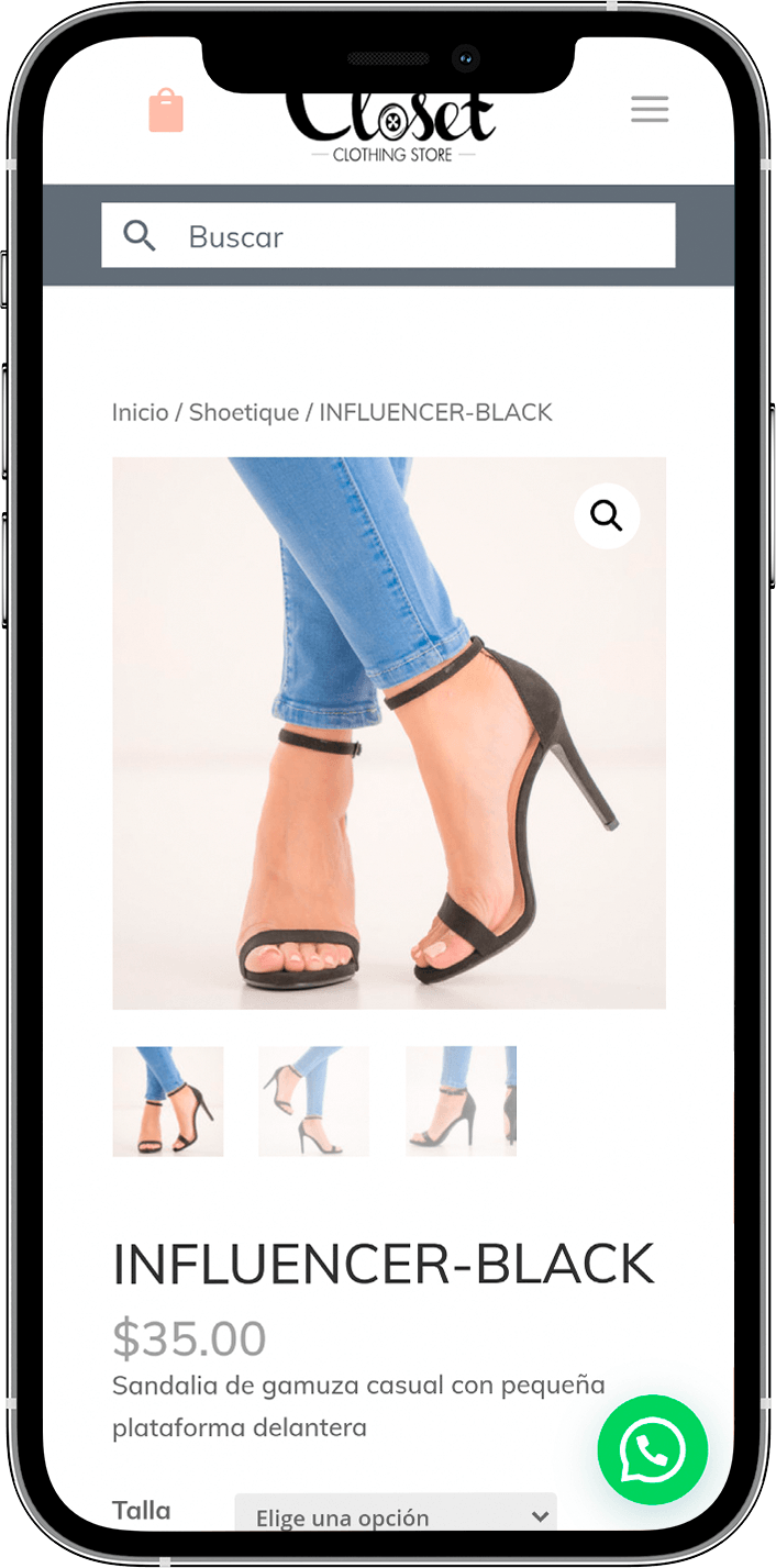 Closet Ecommerc e our work